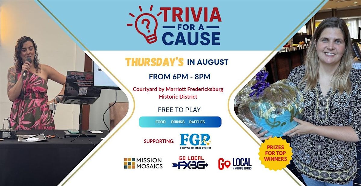 FREE Trivia For A Cause Supporting: Fairy Godmother Project