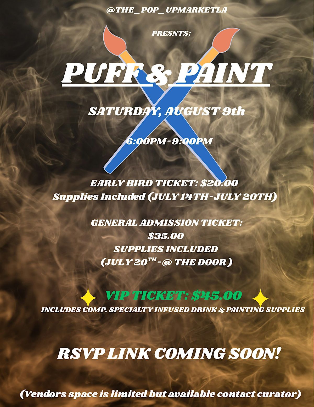 Puff & Paint Event