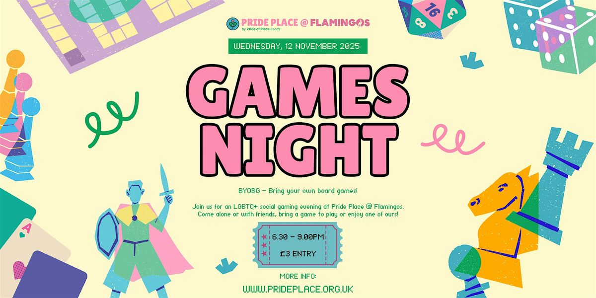 LGBTQIA+ Board Games Night