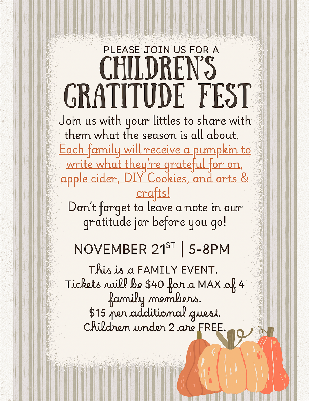 Kids Gratitude Fest