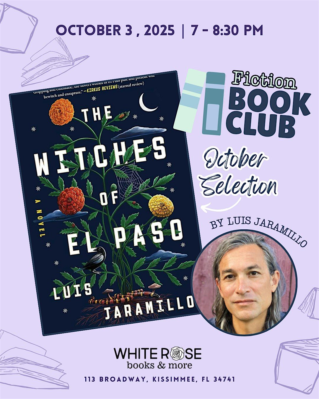 Fiction Book Club - The Witches of El Paso by Luis Jaramillo