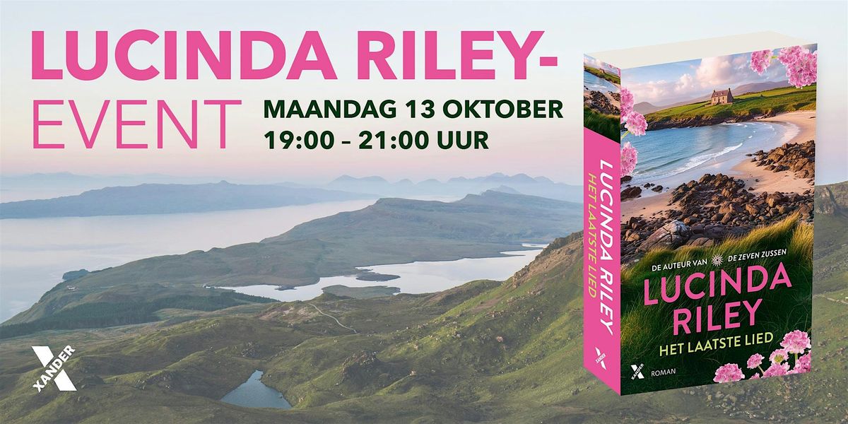 Lucinda Riley-event at Achter de Broeren 1, Zwolle on 13th October, 2025
