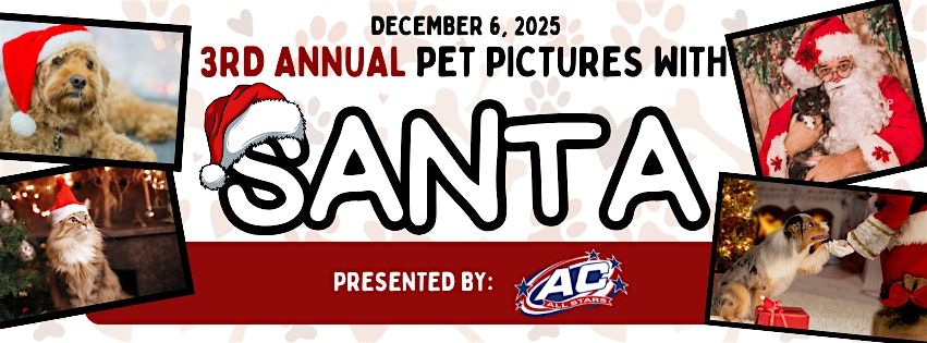 Pet Pictures with Santa