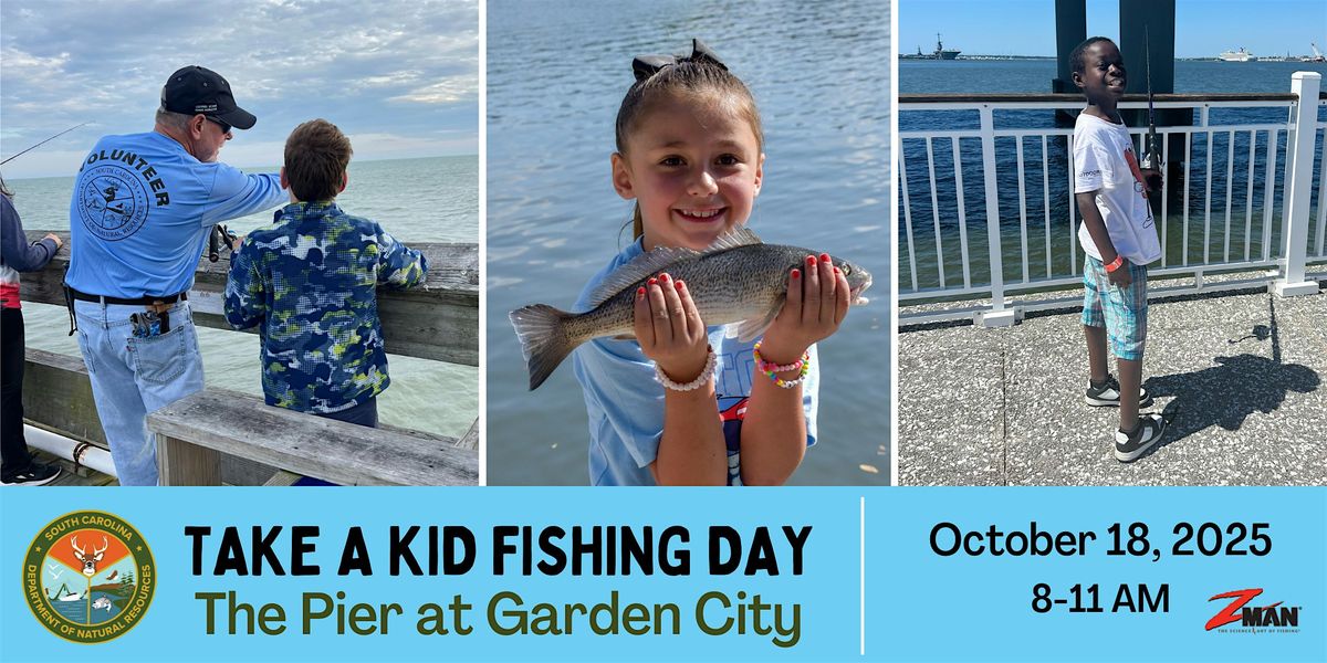 Take a Kid Fishing Day - Garden City Pier
