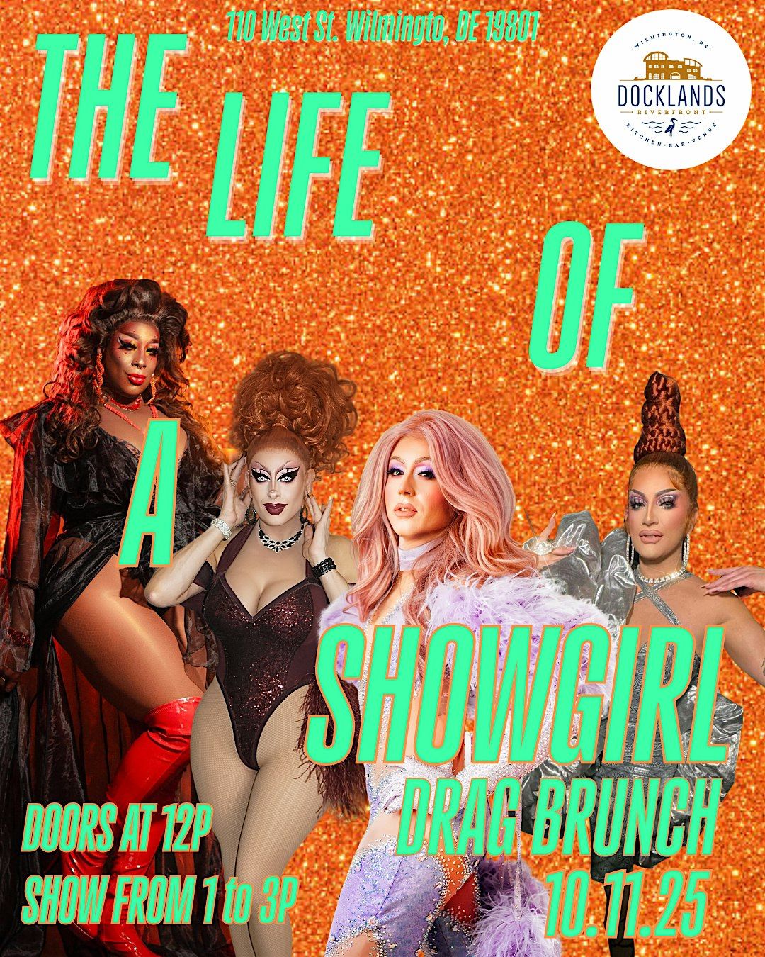 Docklands Drag Brunch - The life of showgirl!