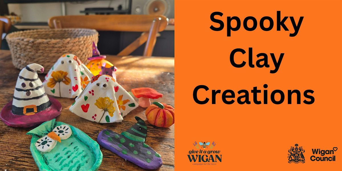 Spooky Clay Creations \u2013(2 day activity)