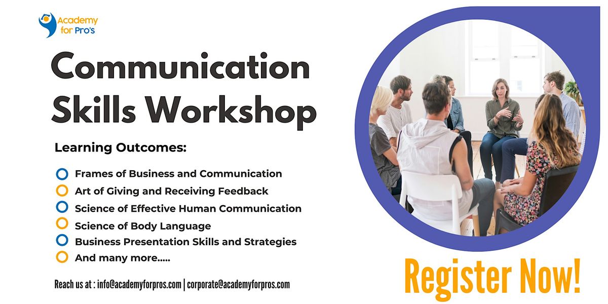 Communication Skills 1 Day Workshop in Greenville, SC