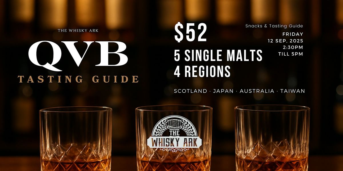 Whisky Tasting at The Whisky Ark (QVB)