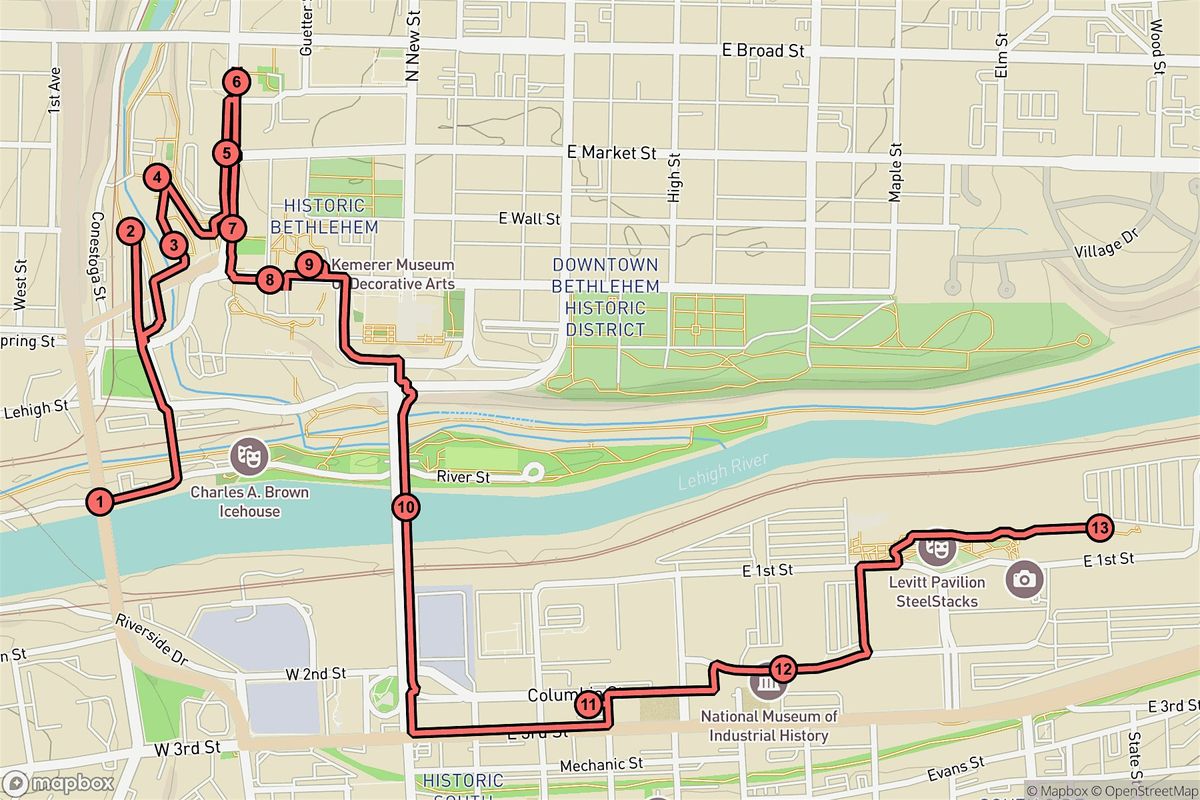 Bethlehem Audio Tour: Steel, Stories, and Streets of Time