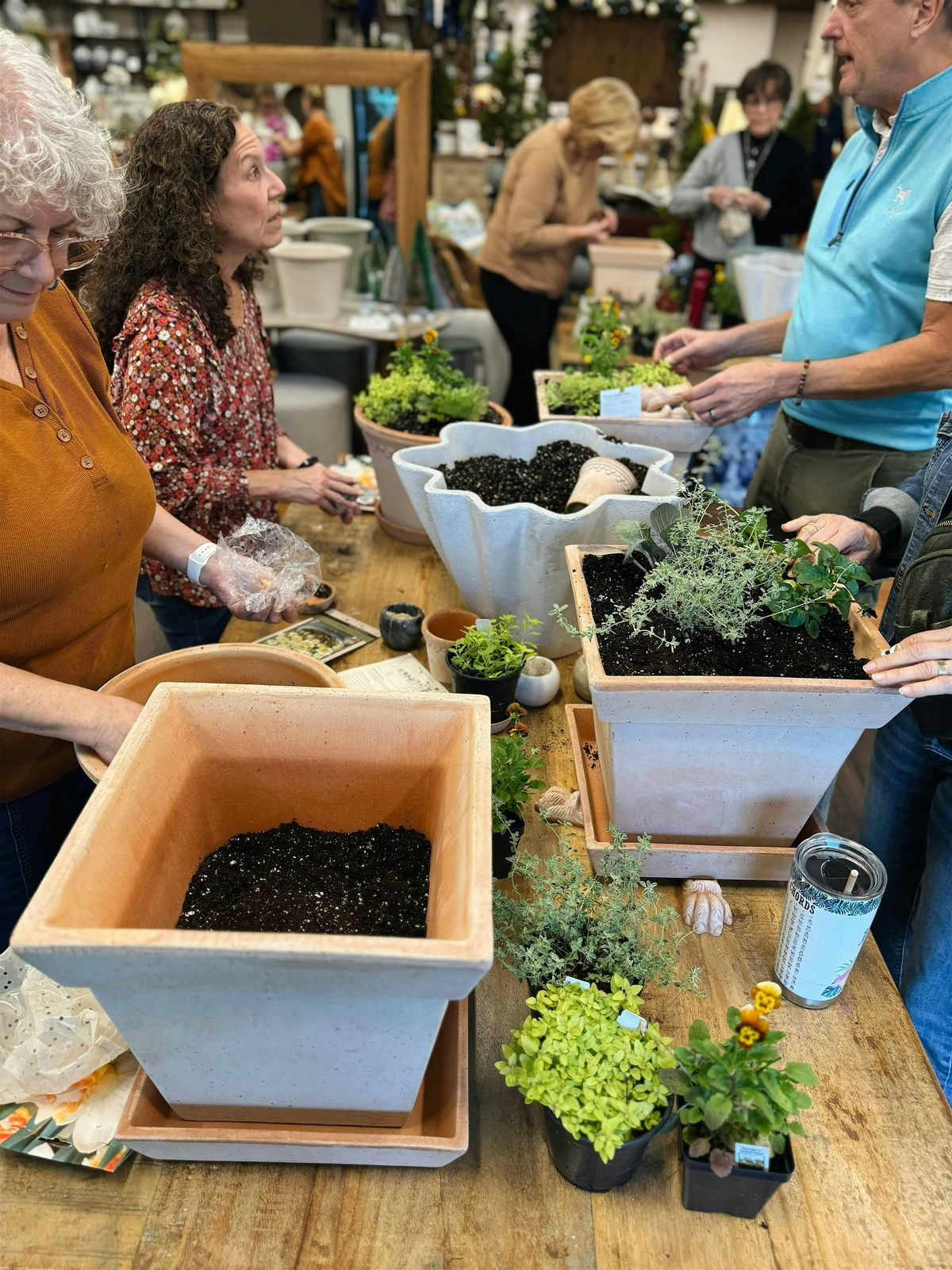 Bulb Lasagna Potting Workshop
