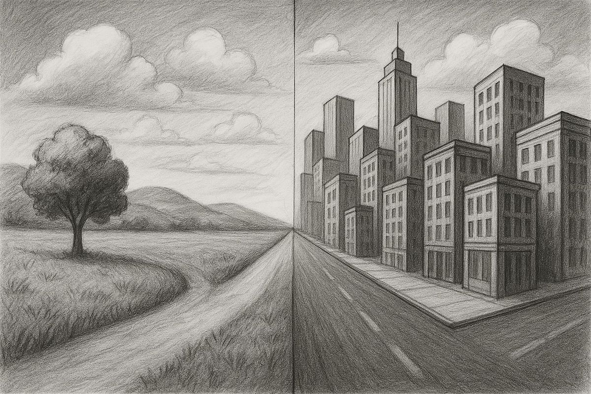 Drawing Class: Landscapes and Cityscapes
