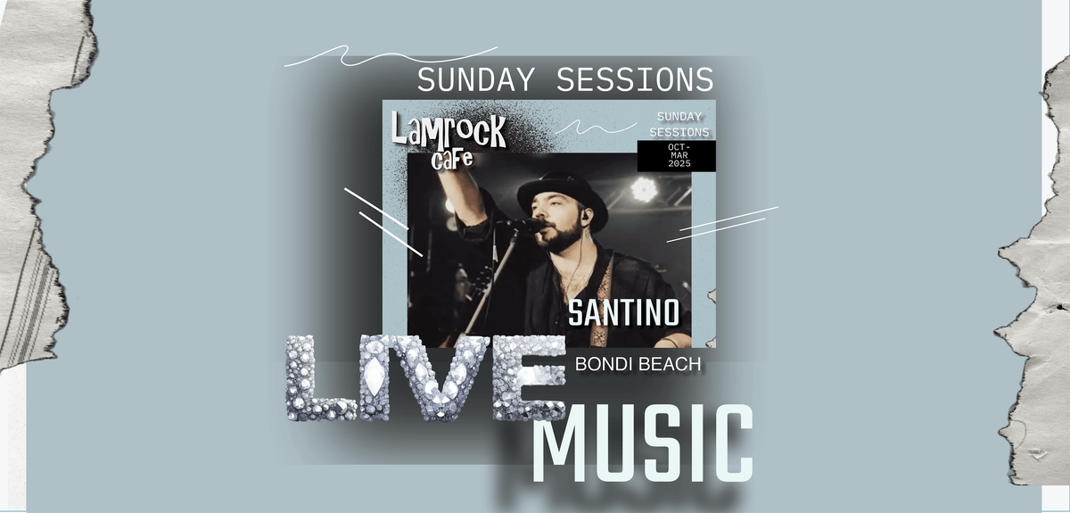 Santino Salvatore Live.. at Lamrock cafe Sunday Sessions