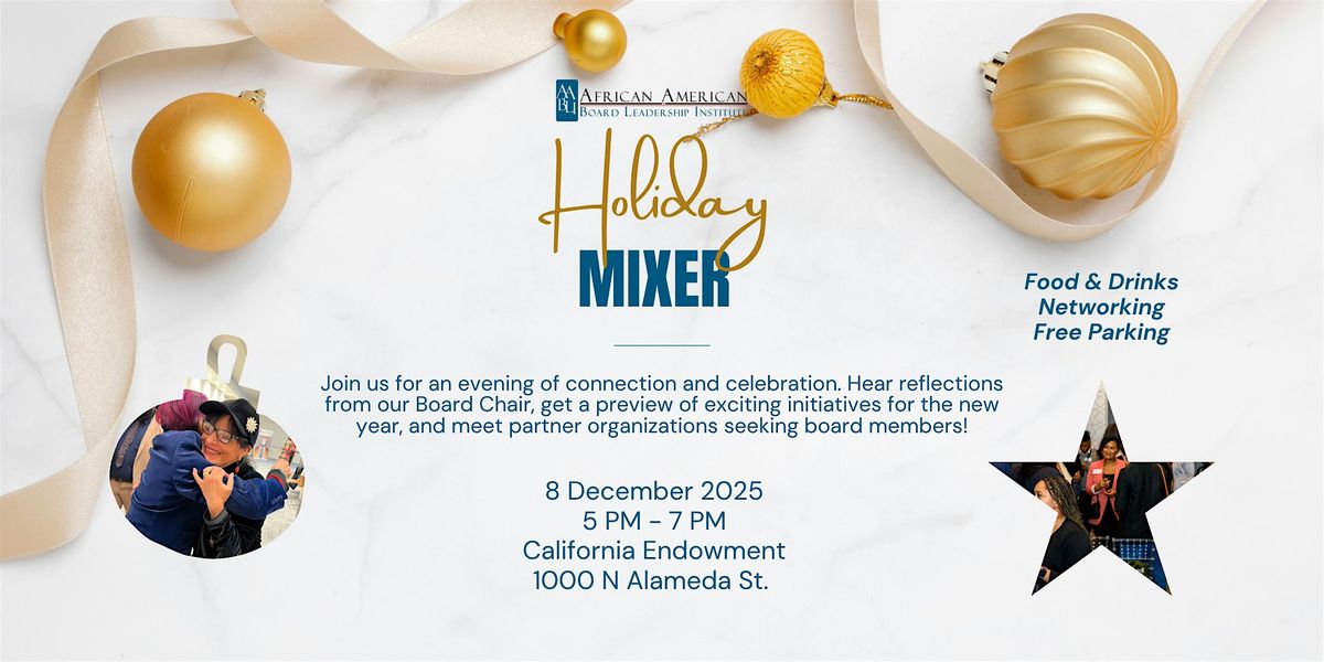 Holiday Networking Mixer