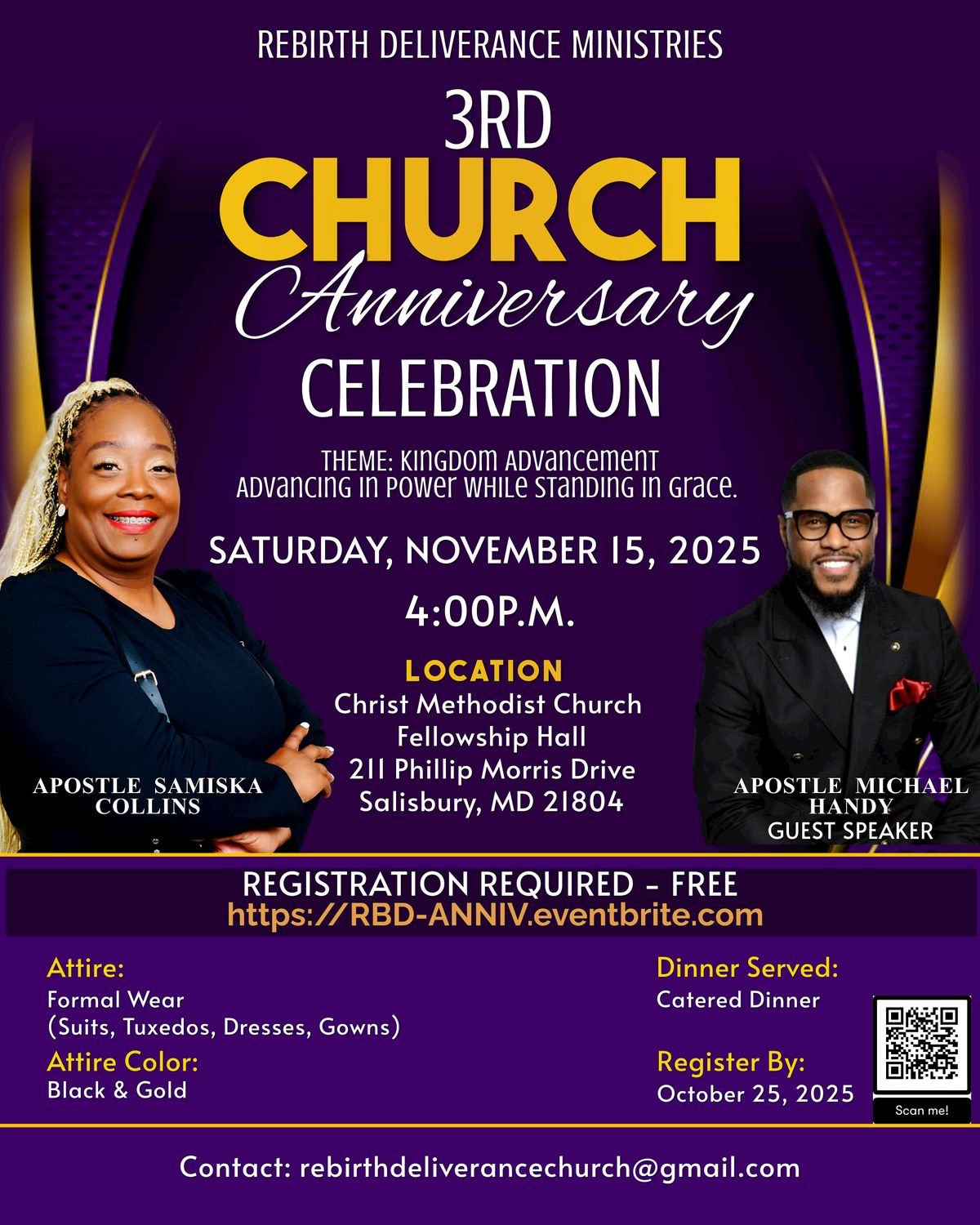 3rd Church Anniversary