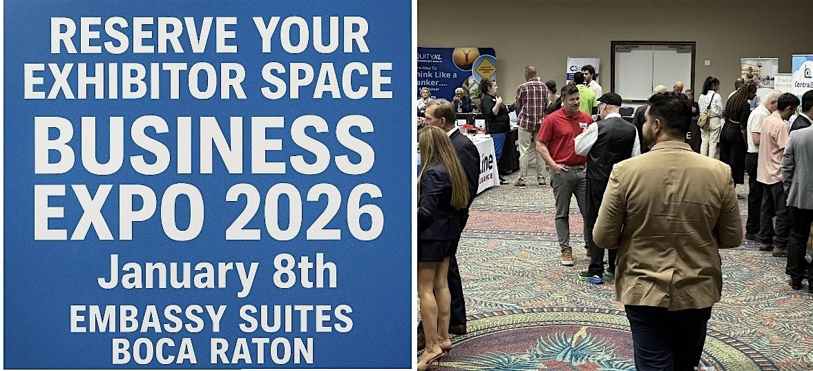 Reserve Your Exhibitor Space Business Expo Embassy Suites 2026
