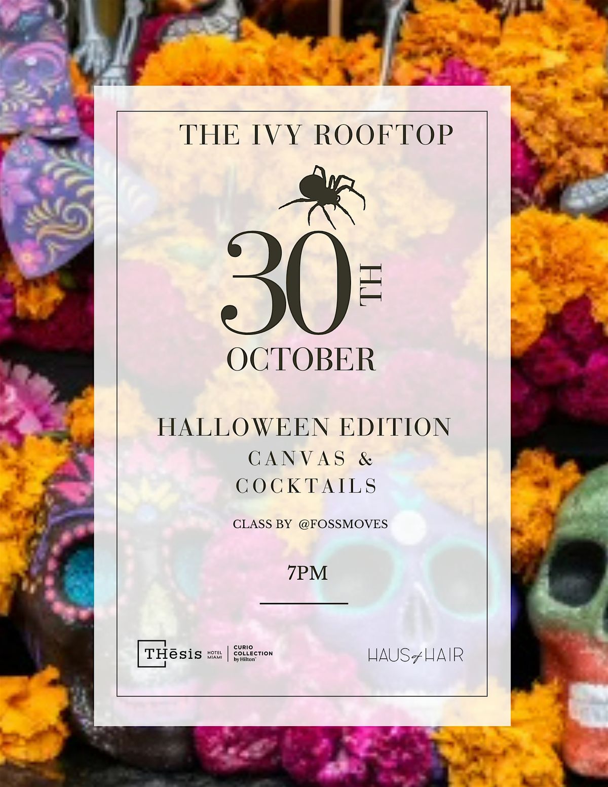 Canvas and Cocktails Halloween Edition