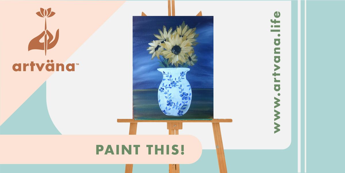 Artvana Paint & Sip at Cranes Castle in Bremerton September 2025
