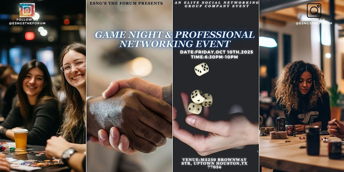 Professional Networking & Game Night