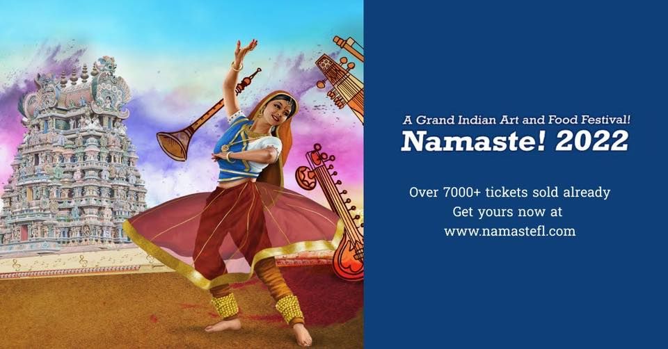 Namaste 2022 Indian Festival at Pompano Beach Amphitheater - The Amp on ...