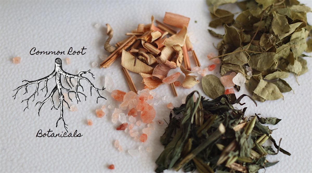 Herbal Salt Scrub Making Workshop w\/ Common Root Botanicals