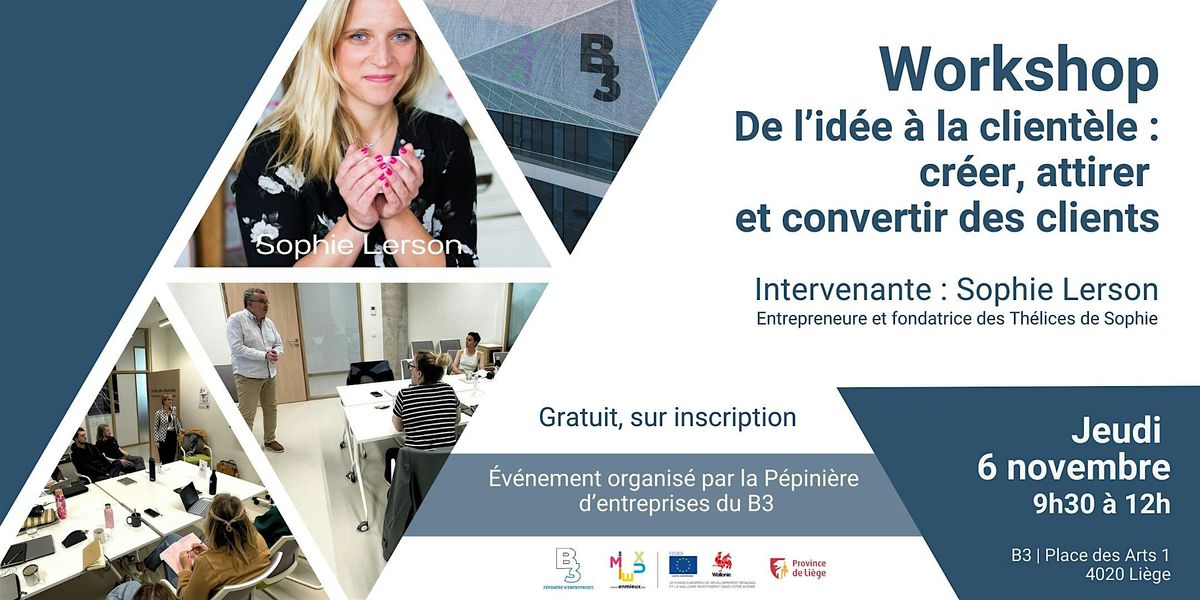 De l\u2019id\u00e9e \u00e0 la client\u00e8le : cr\u00e9er, attirer et convertir des clients