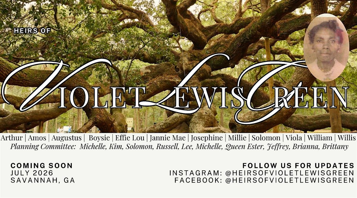 Family Reunion | Heirs of Violet Lewis Green