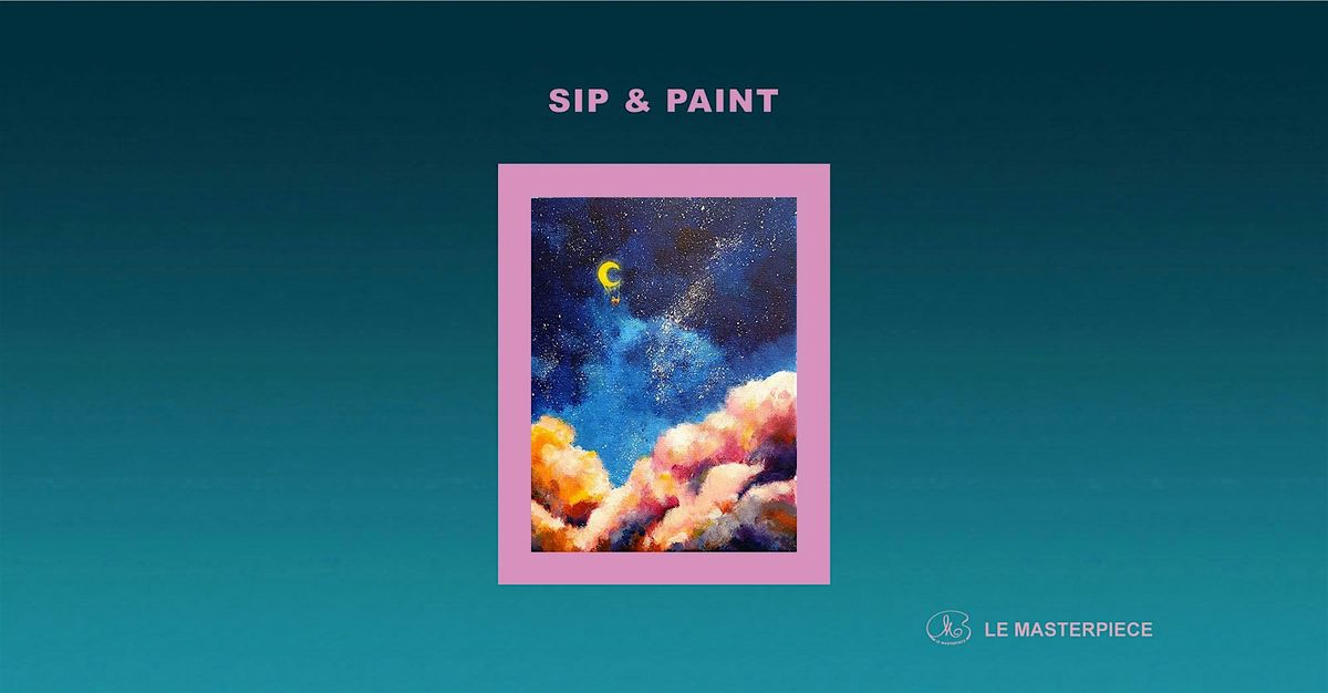 Sip and Paint: Colourful Cloud