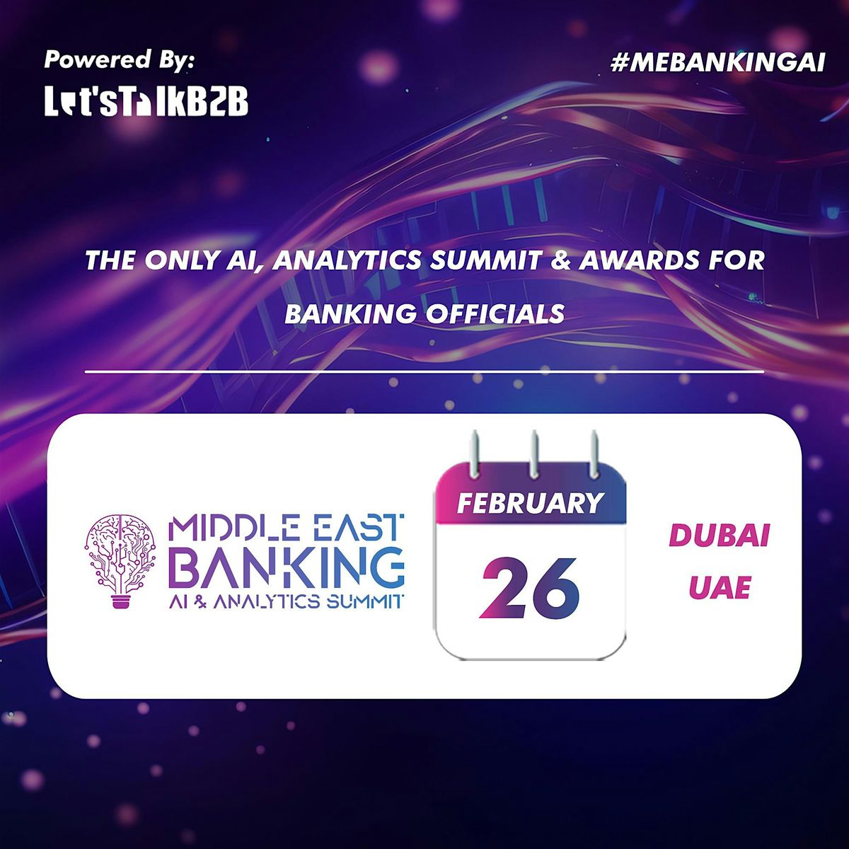 12th Middle East Enterprise AI & Analytics Summit