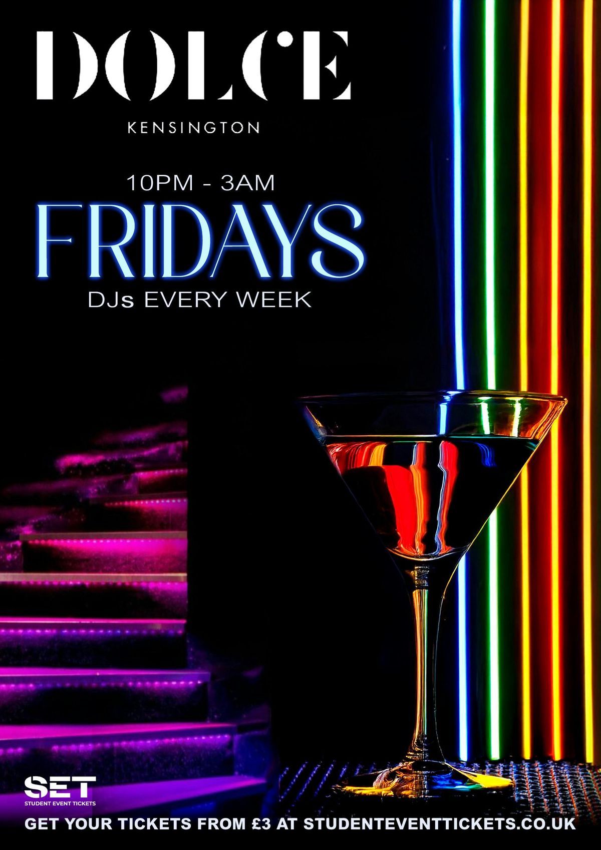 FRIDAYS @ DOLCE KENSINGTON - 5TH SEPTEMBER