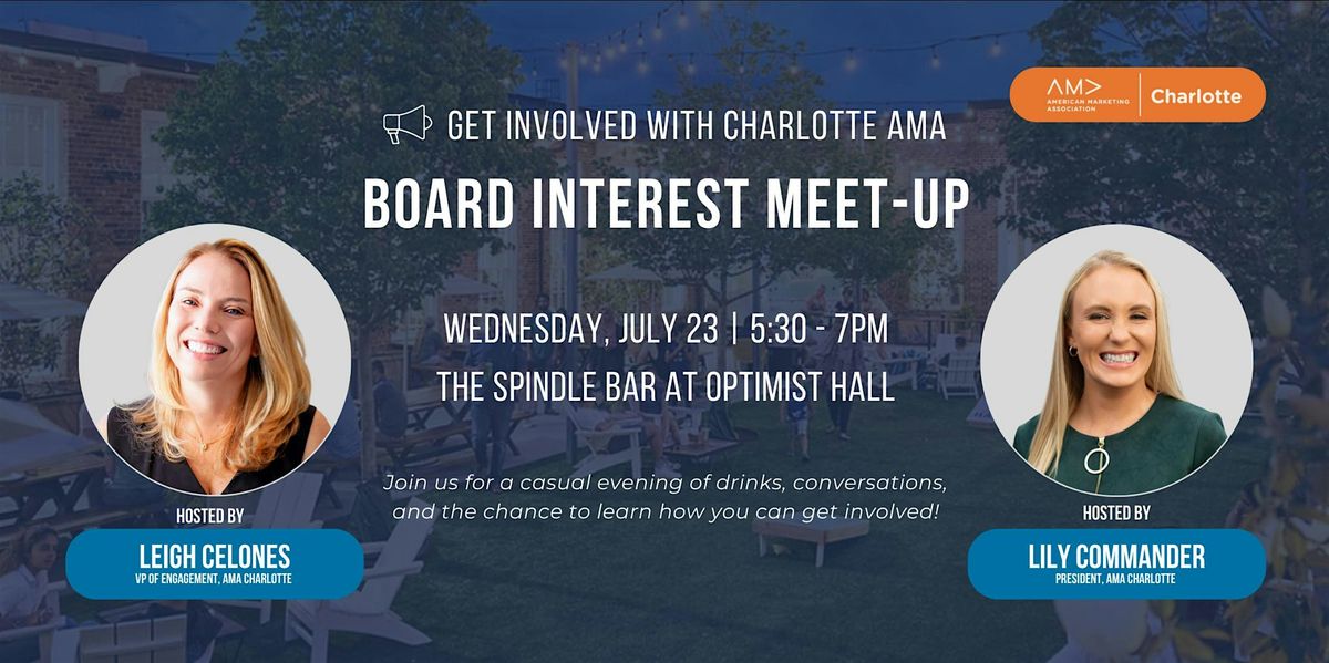 AMA Board Interest Meeting