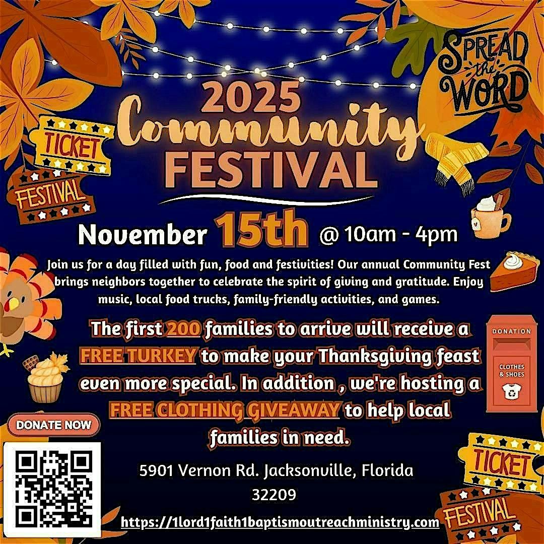 FREE Turkey Giveaway and Community Festival