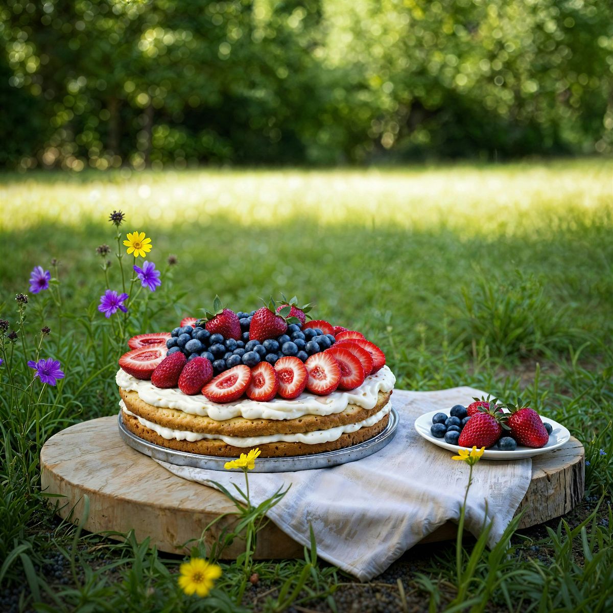 Cake picnic @ Lulu's Teahouse