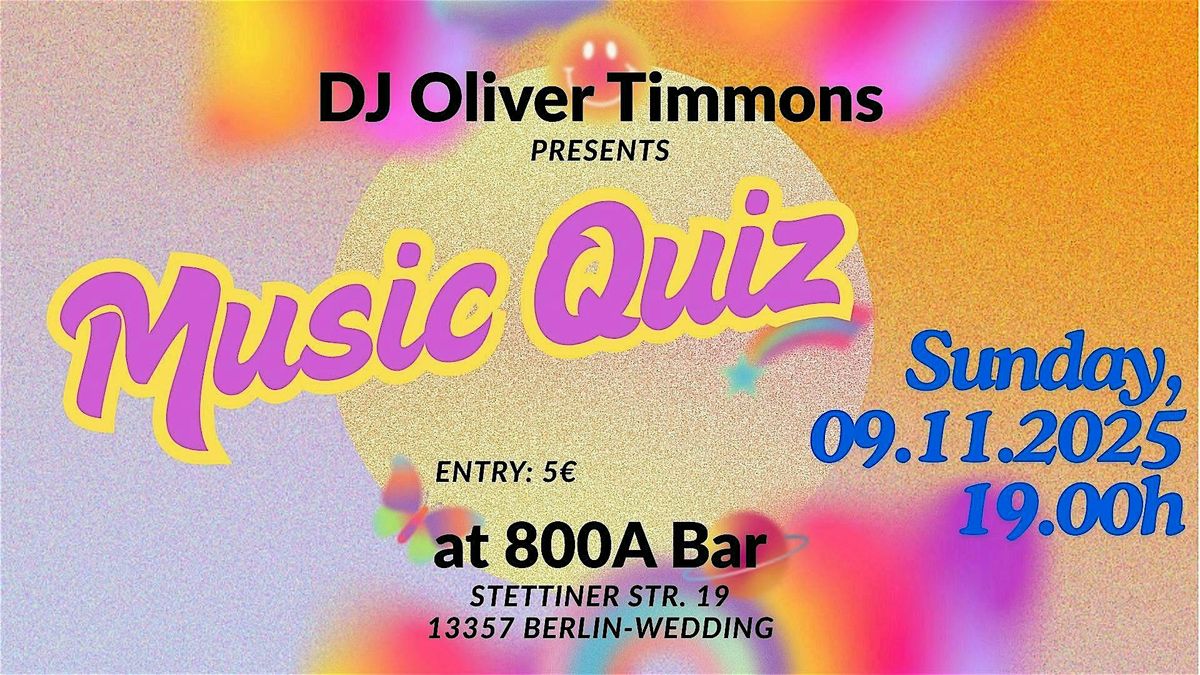 Music Quiz in Berlin-Wedding