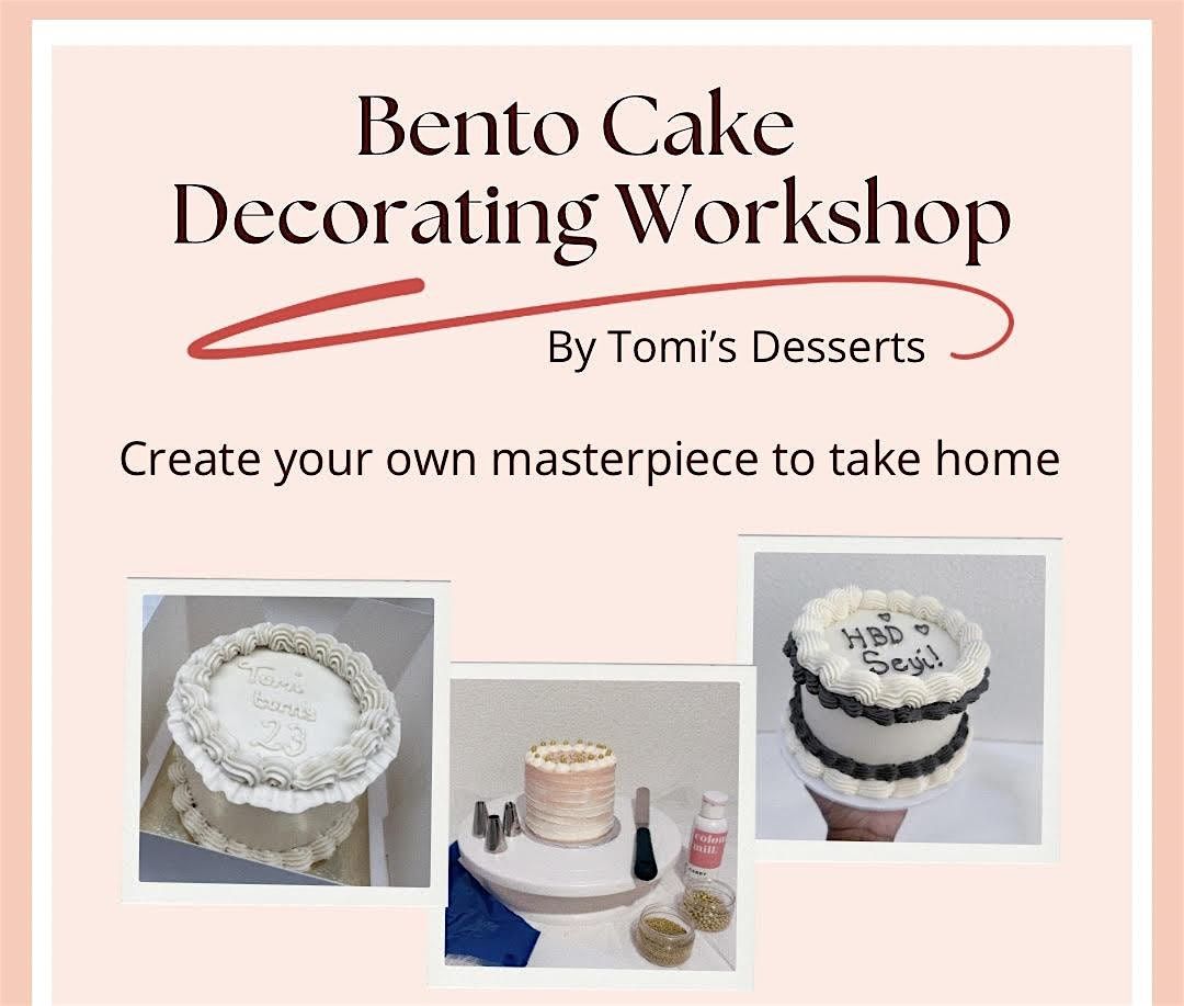 Bento Cake Decorating Workshop