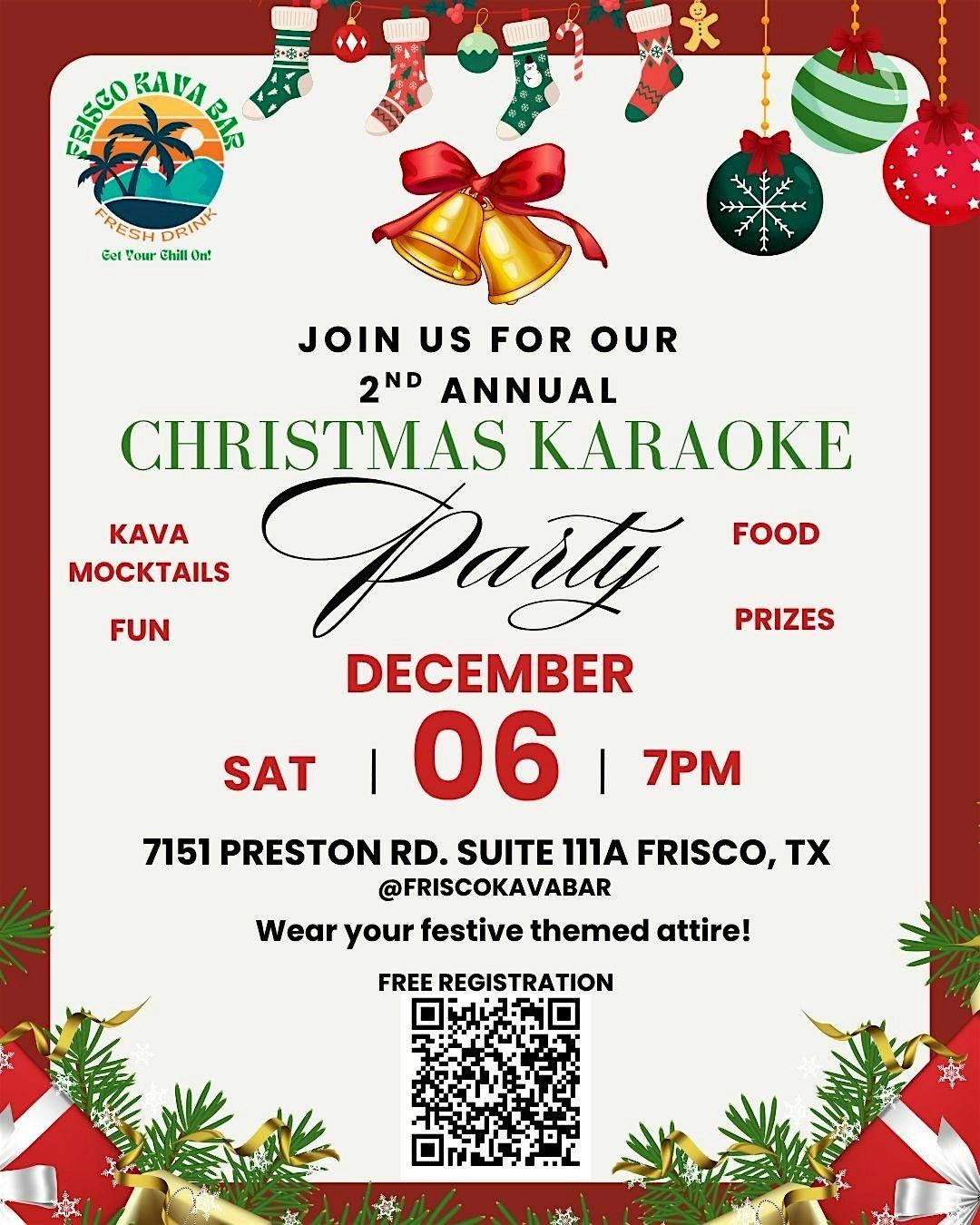 Christmas Karaoke and Game Night!!