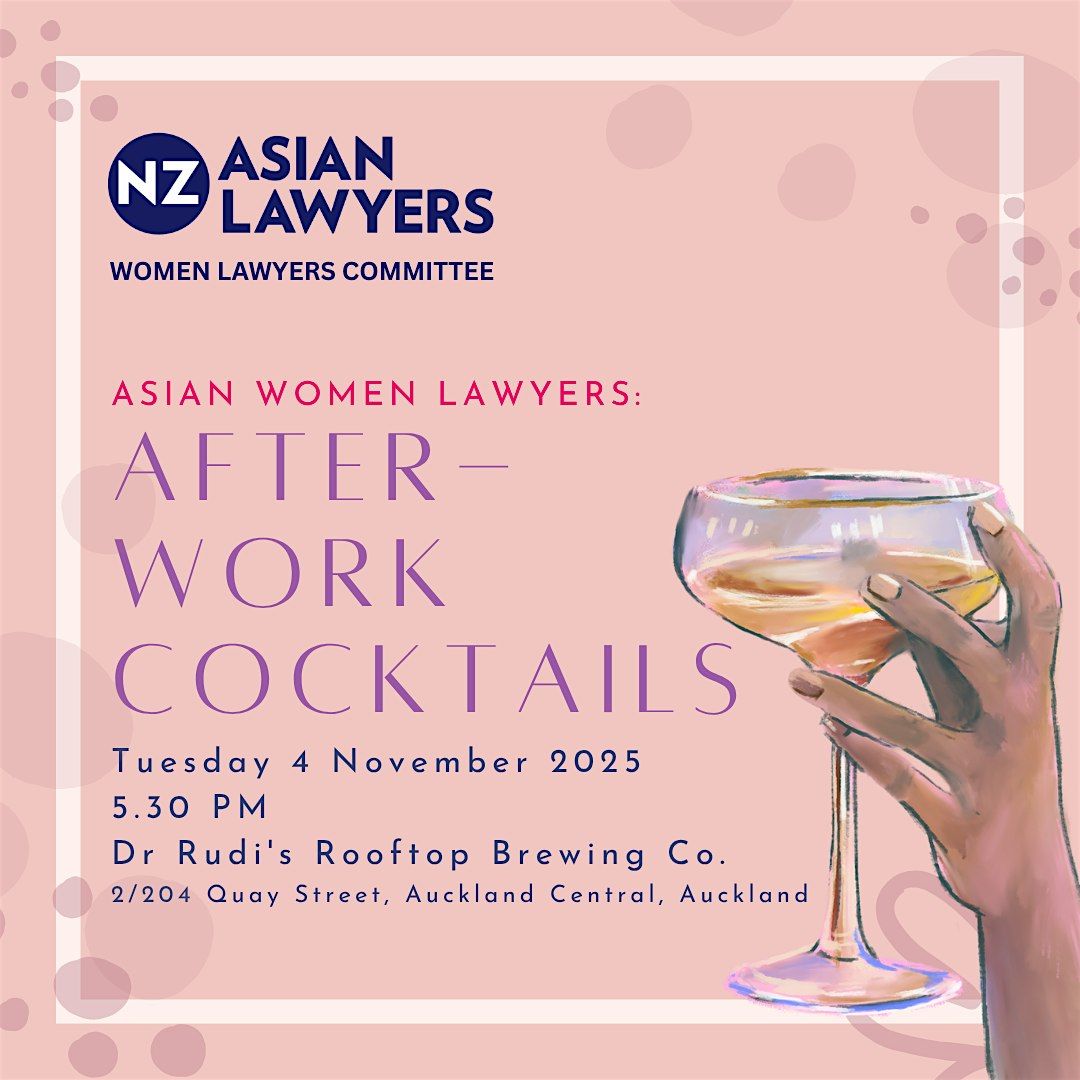 Asian Women Lawyers: After-Work Cocktails