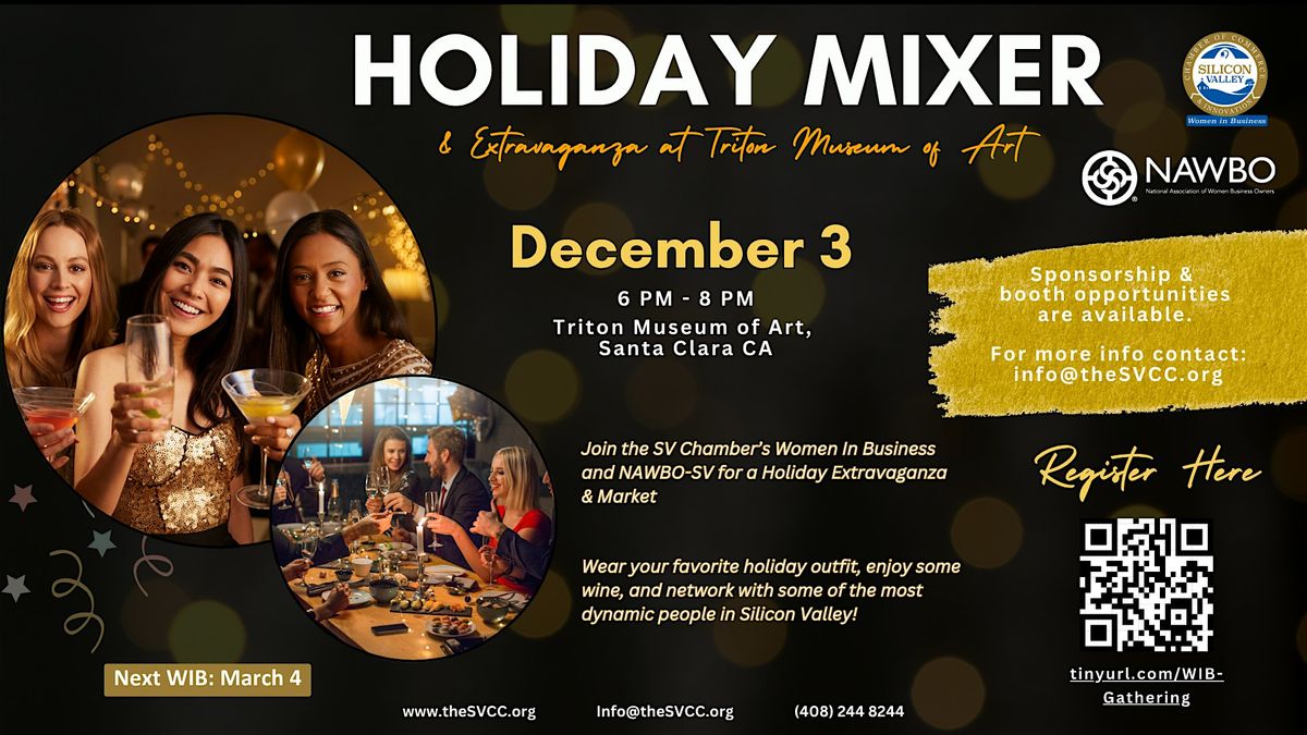 SVC's 2025 Holiday Extravaganza at Triton Museum of Art