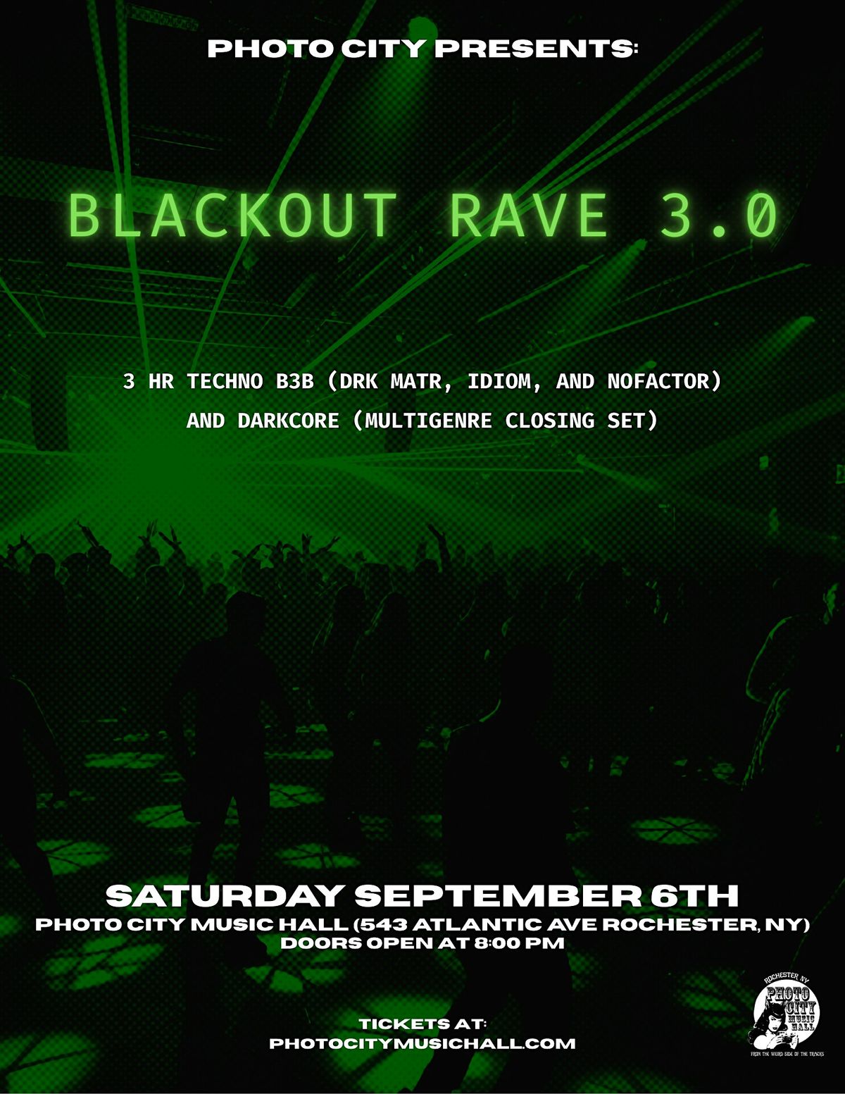 Black Out Rave - Rochester, NY