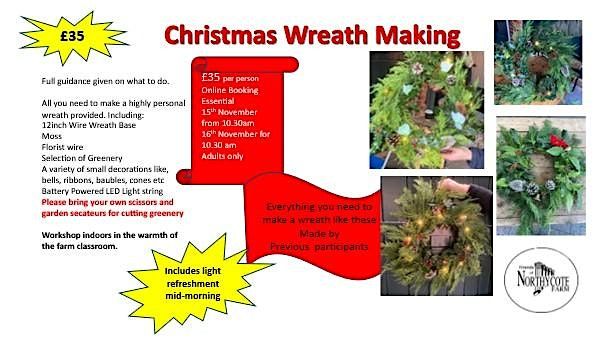 Christmas Wreaths at Northycote   2025