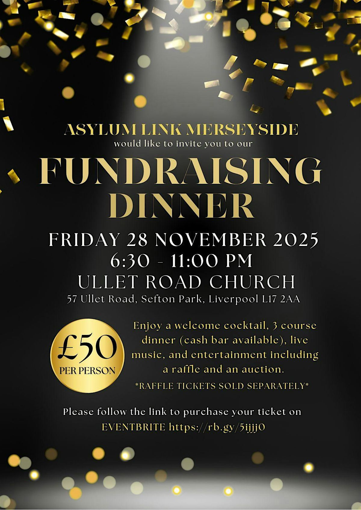 Asylum Link Merseyside Fundraising Dinner