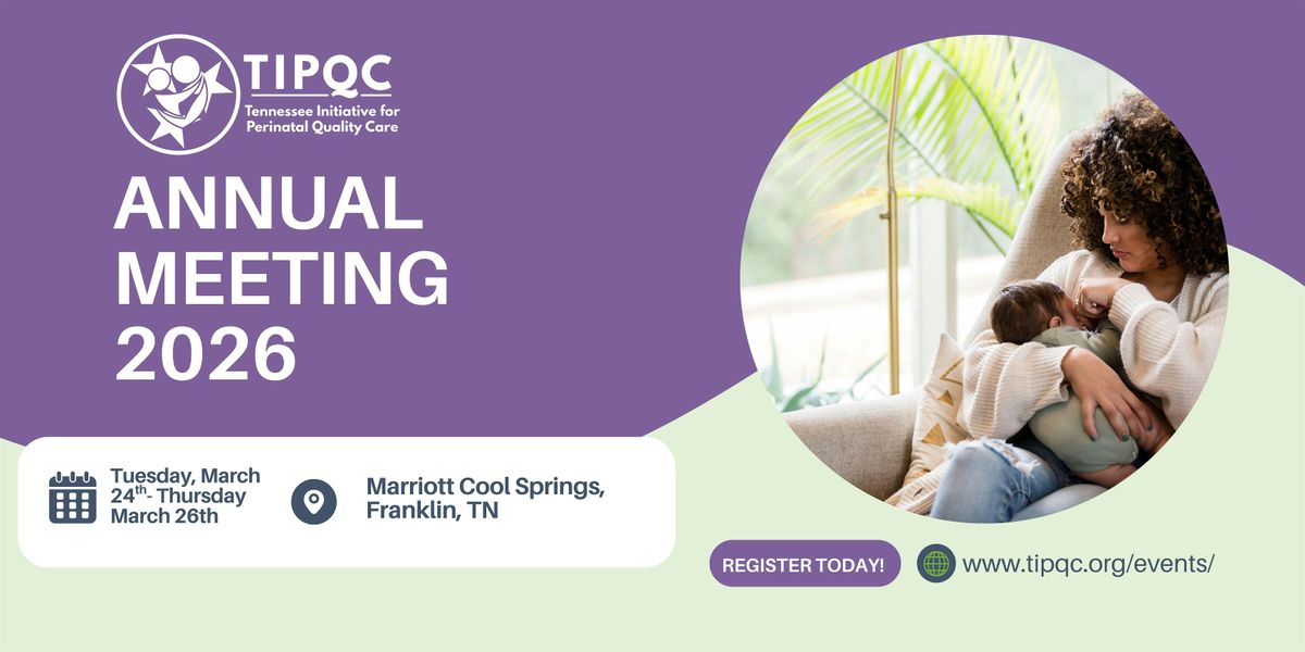 TIPQC Annual Meeting 2026!