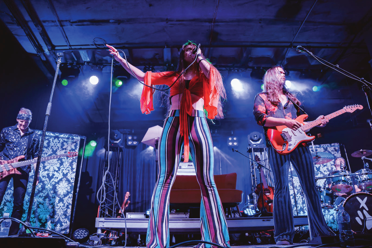 Jocelyn and Chris Arndt at Caffe Lena