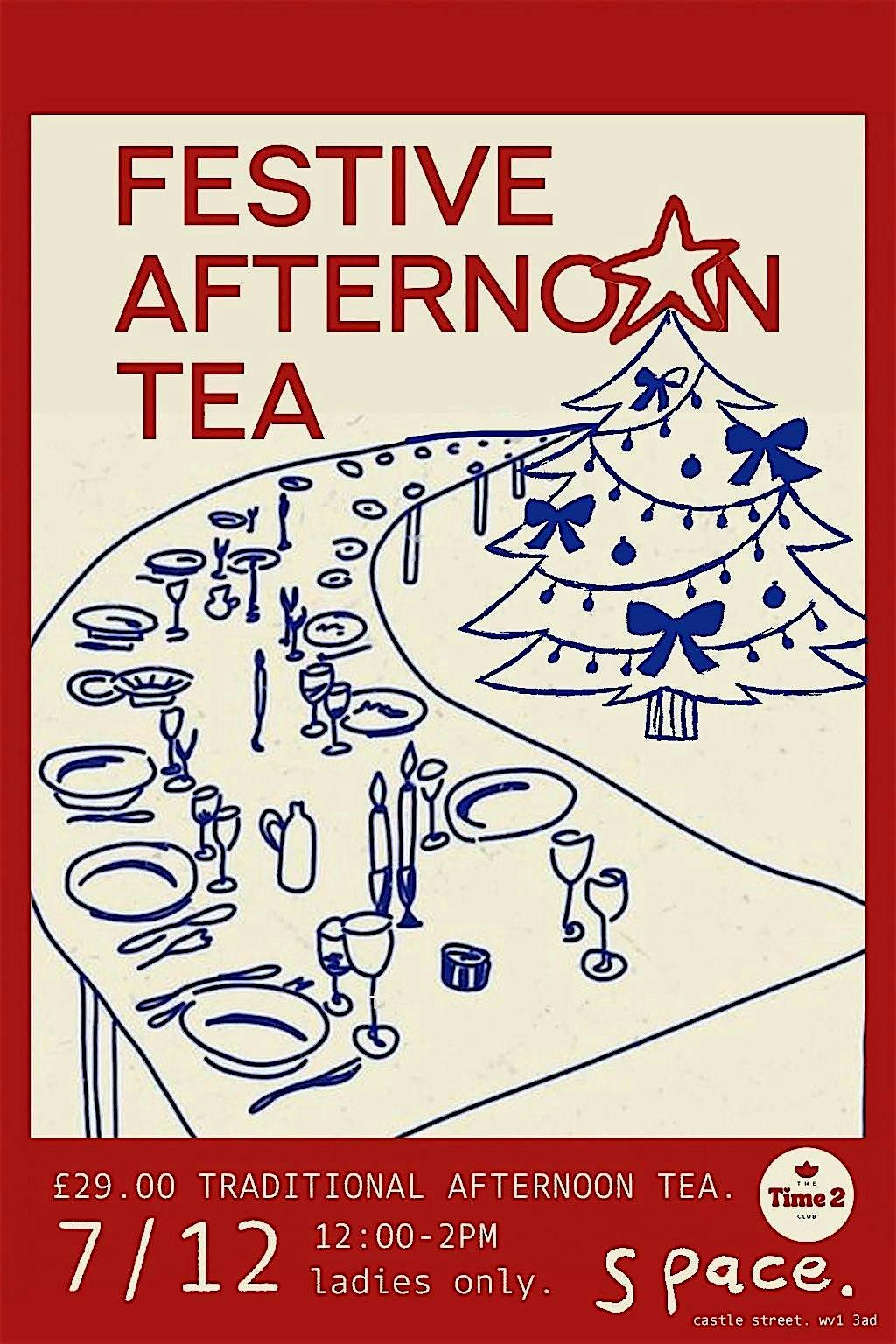 Festive afternoon tea