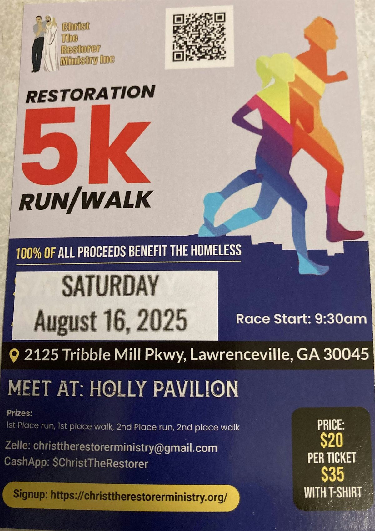 Restoration 5k Run\/Walk