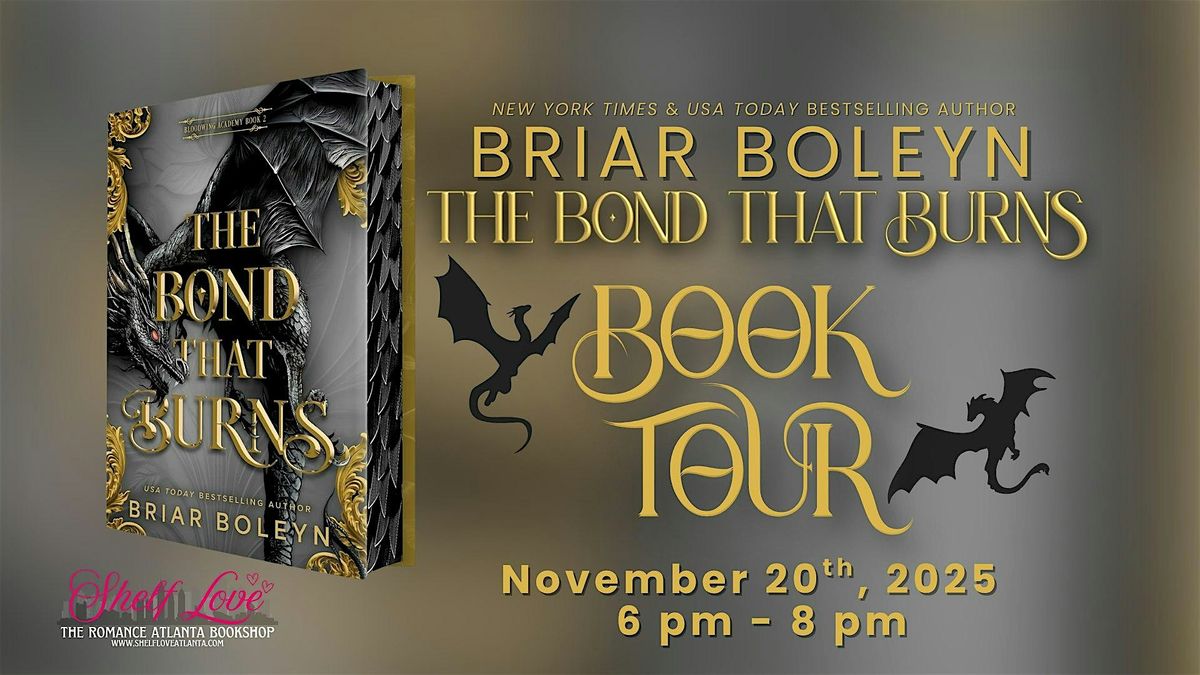 The Bond that Burns Book Tour