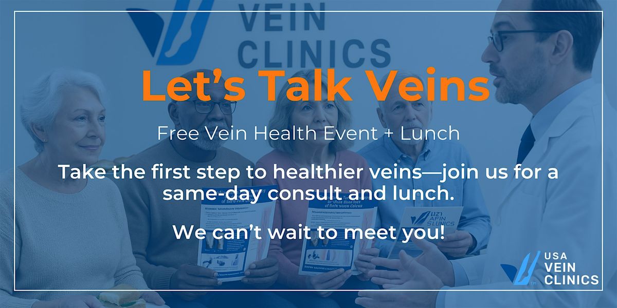 Let's Talk Veins Marietta | Free Vein Health Event + Lunch