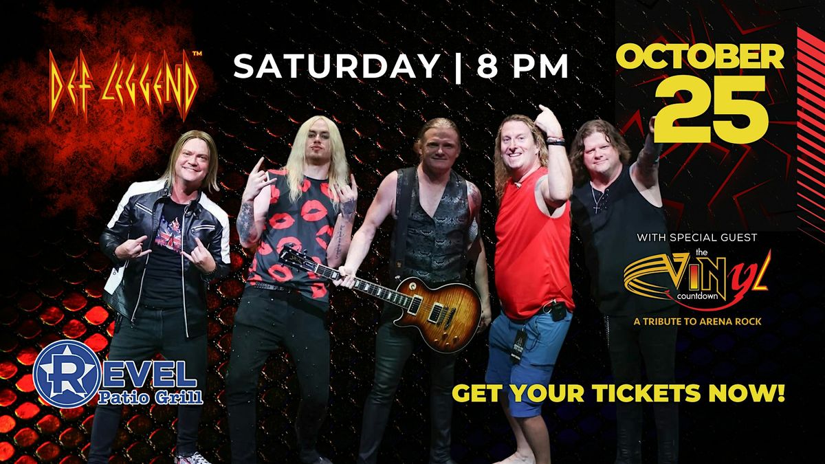 Def Leppard Tribute- Def Leggend & Vinyl Countdown - Tribute to Arena Rock