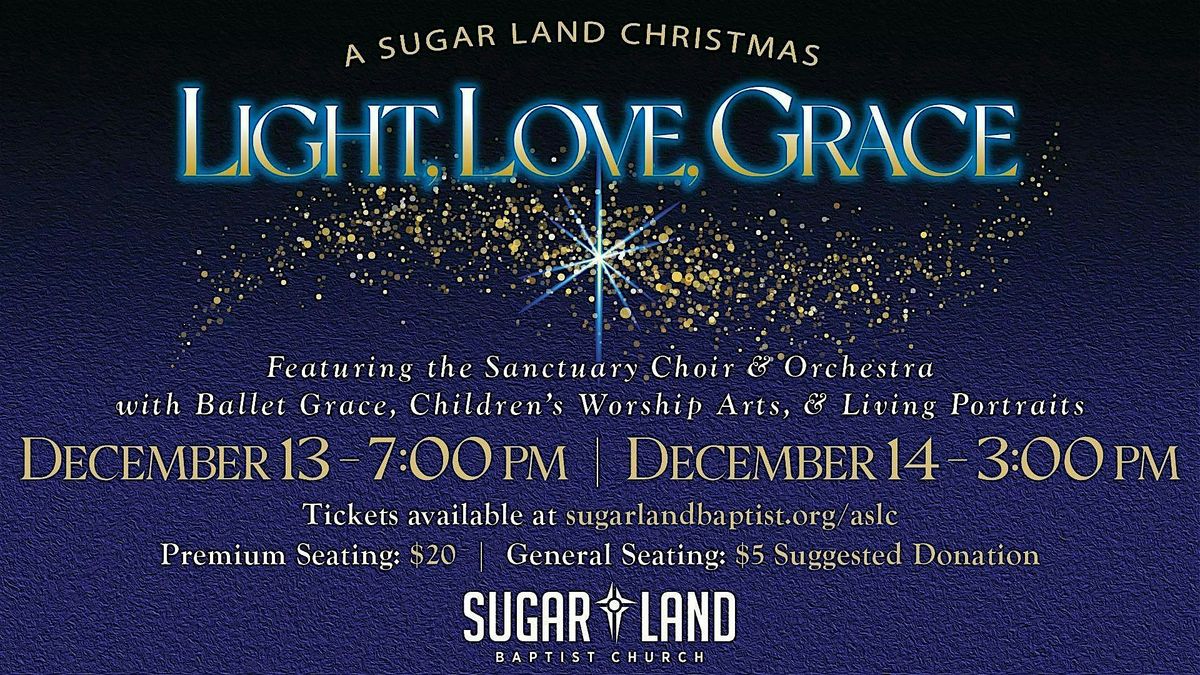 A SUGAR LAND CHRISTMAS SUN 12\/14\/25 3:00pm