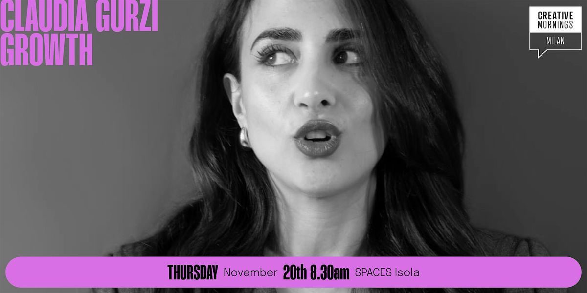 CREATIVE MORNINGS | Everything can be art