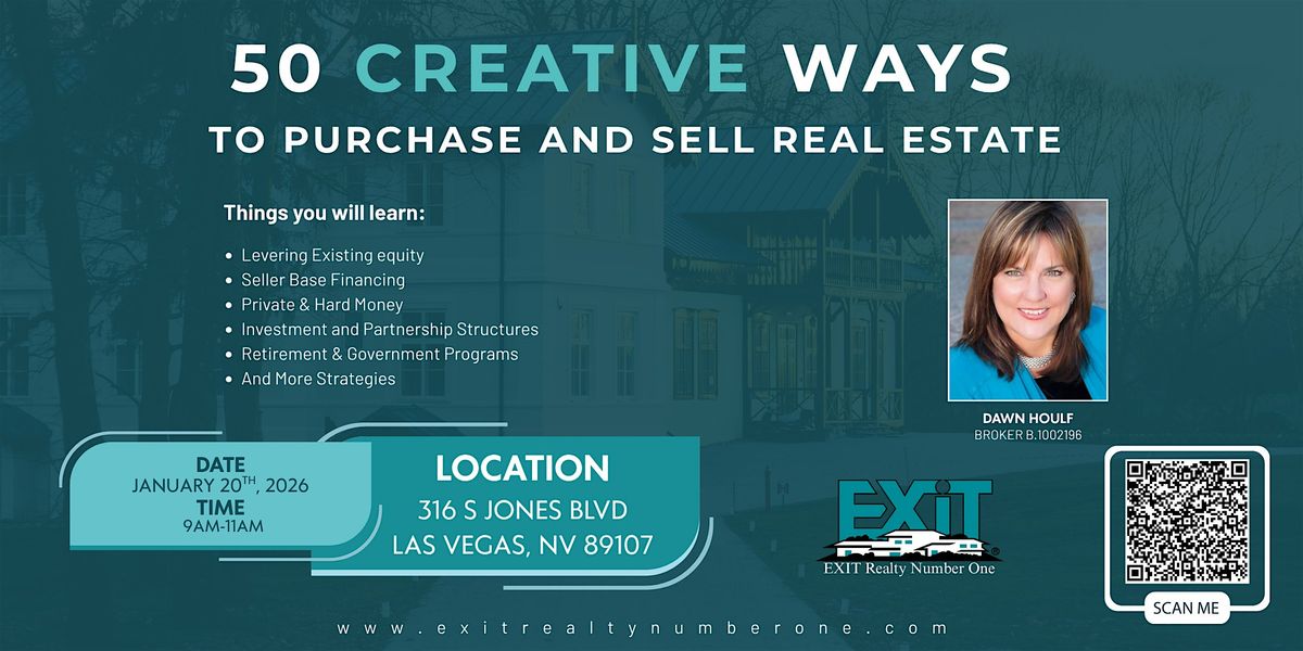 50 Creative Ways to Purchase and Sell Real Estate